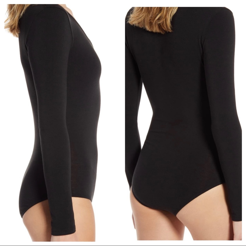 NWT Madewell V-Neck Full-Coverage Bodysuit - Picture 2 of 6